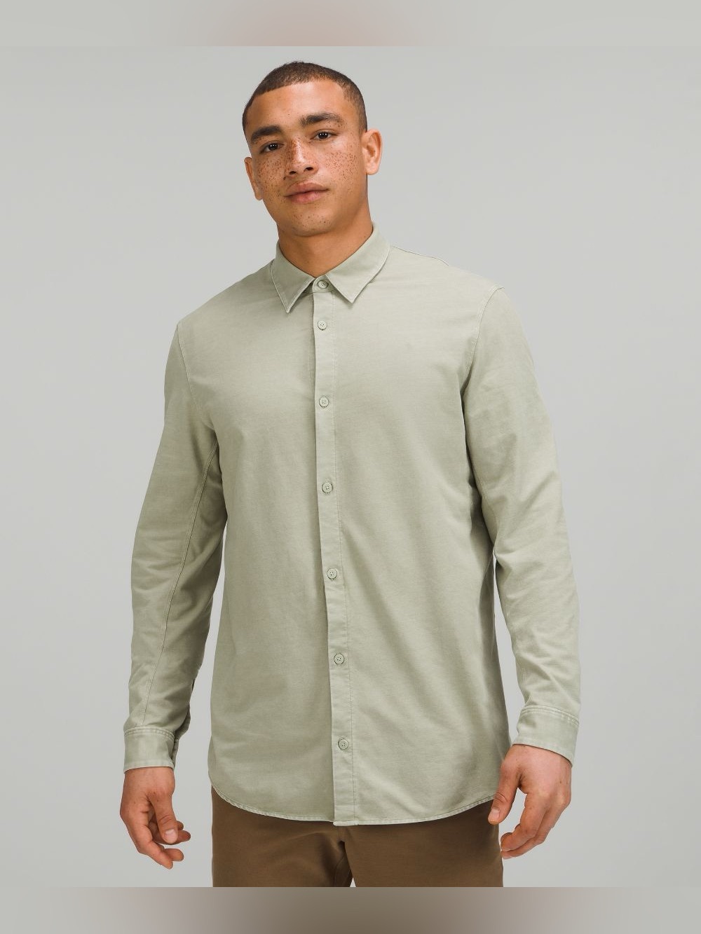 Lululemon Commission Long-Sleeve Dress Shirt Button Down Fits like a